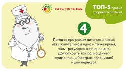 Топ - 5 правил здорового питания